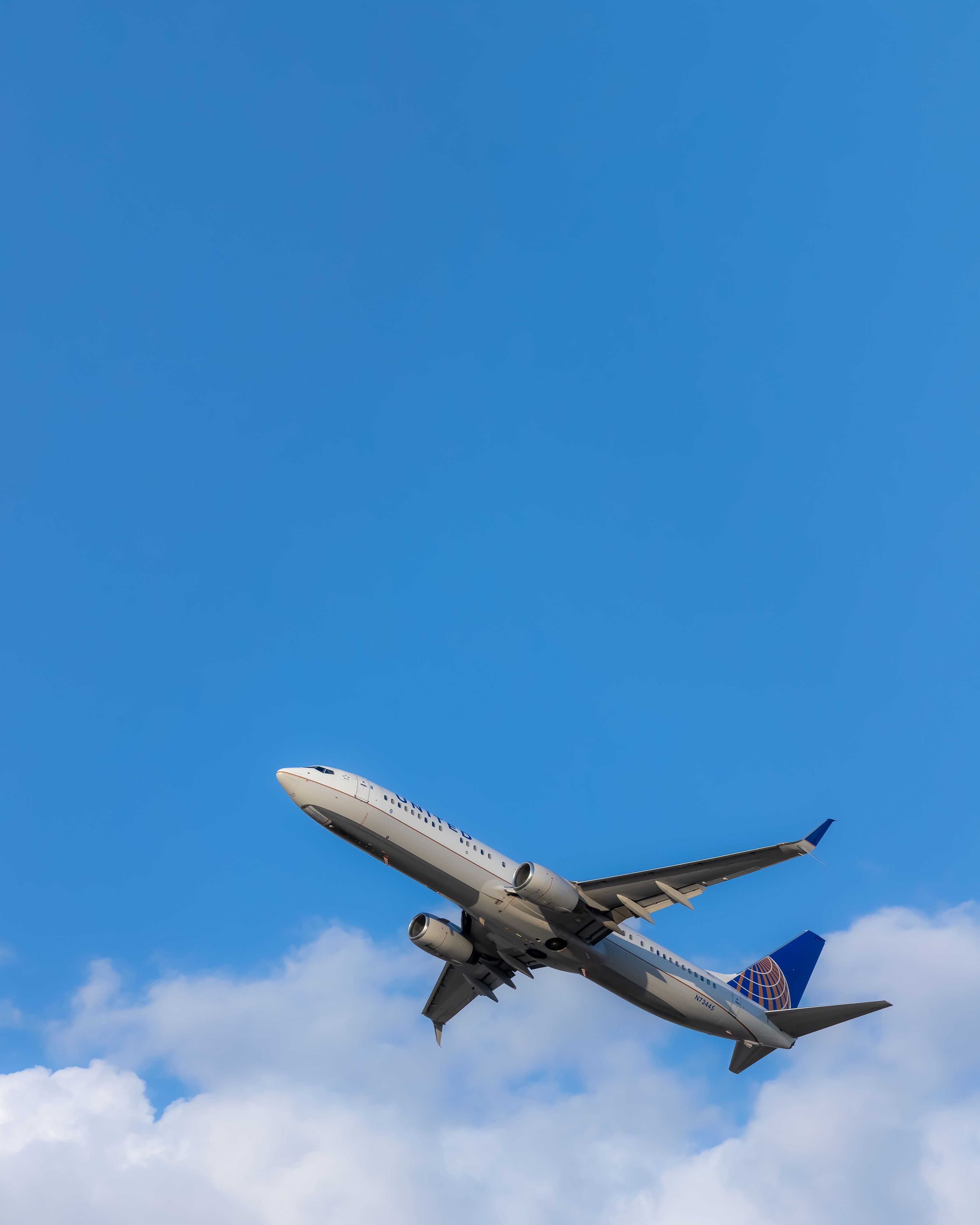 gray and blue airplane